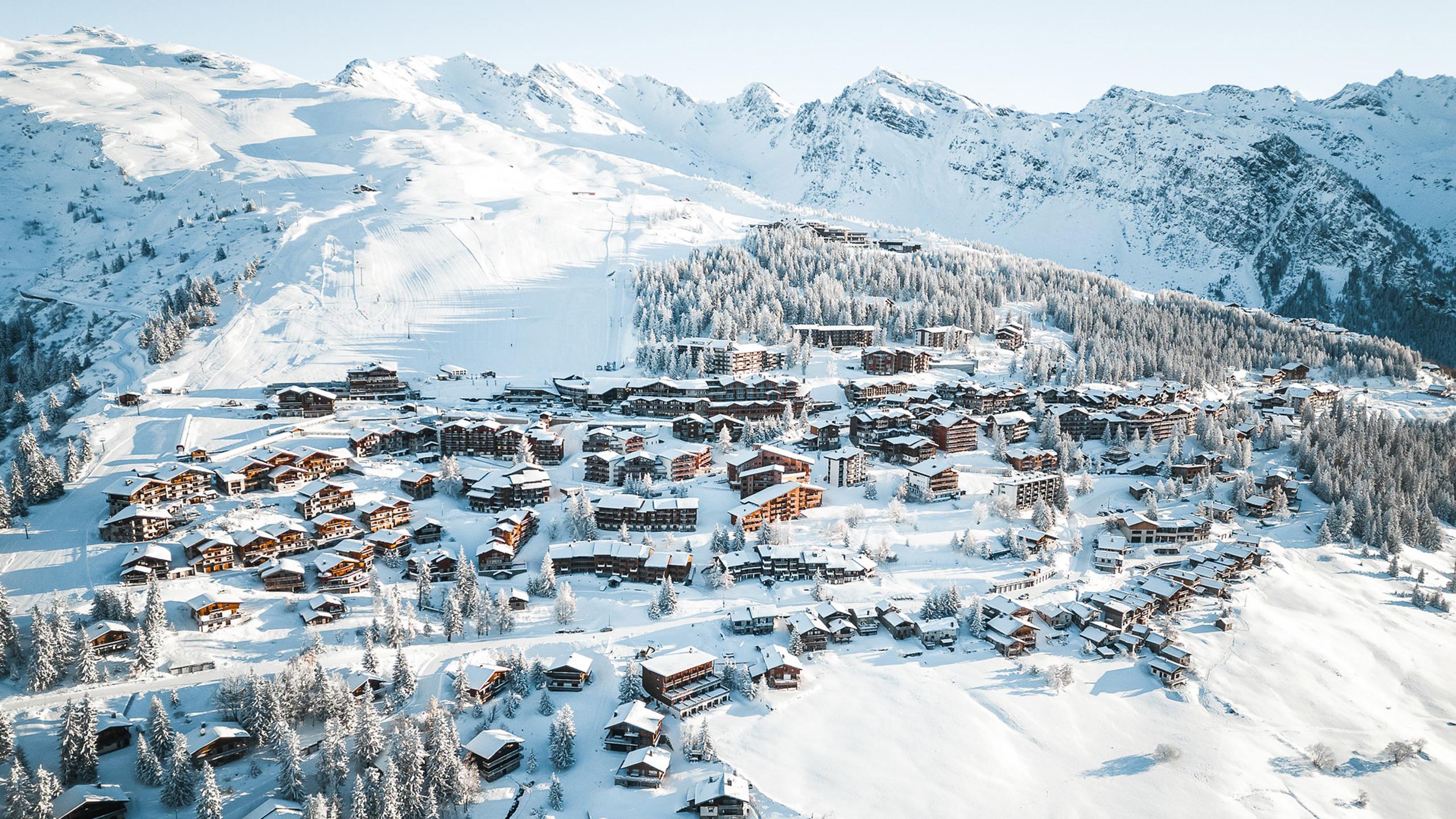 La Rosière - Hiver - Station