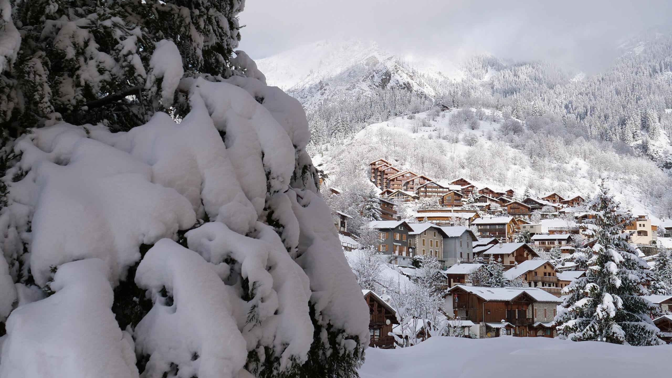 Champagny-en-Vanoise - Hiver - Village