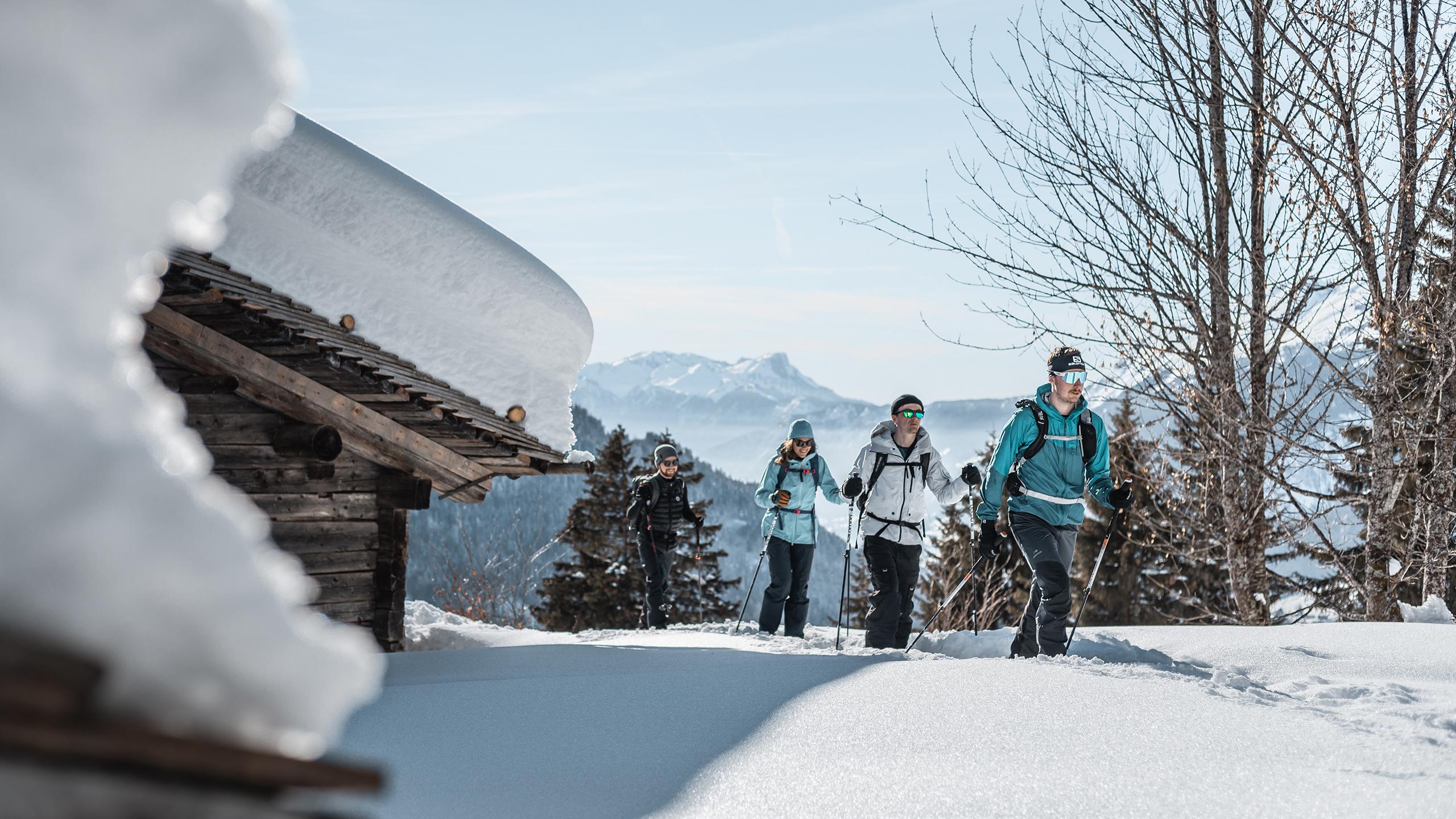 Le Grand-Bornand - Hiver - Raquettes