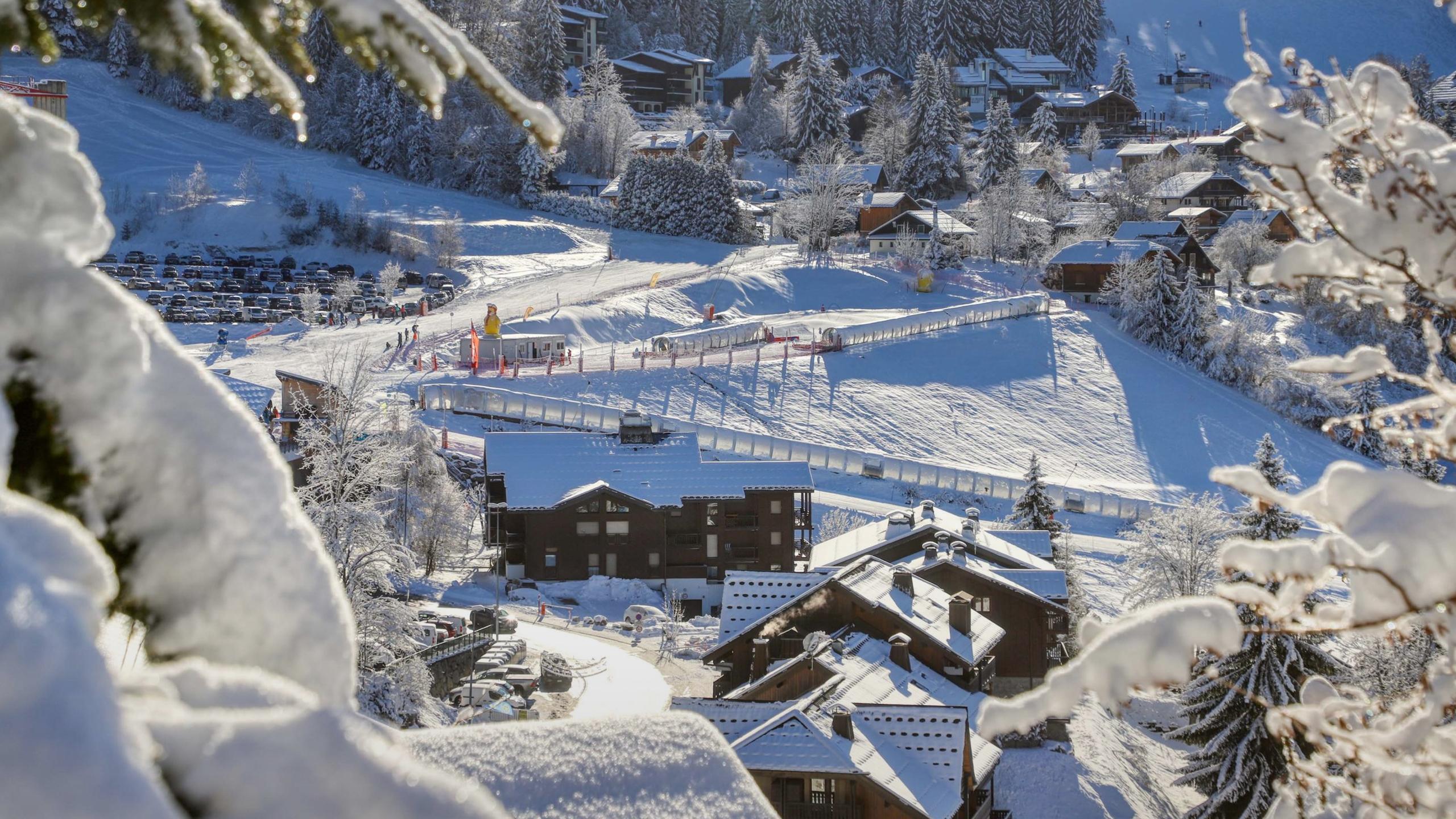 Les Carroz d'Arâches - Hiver - Station - Espace débutant