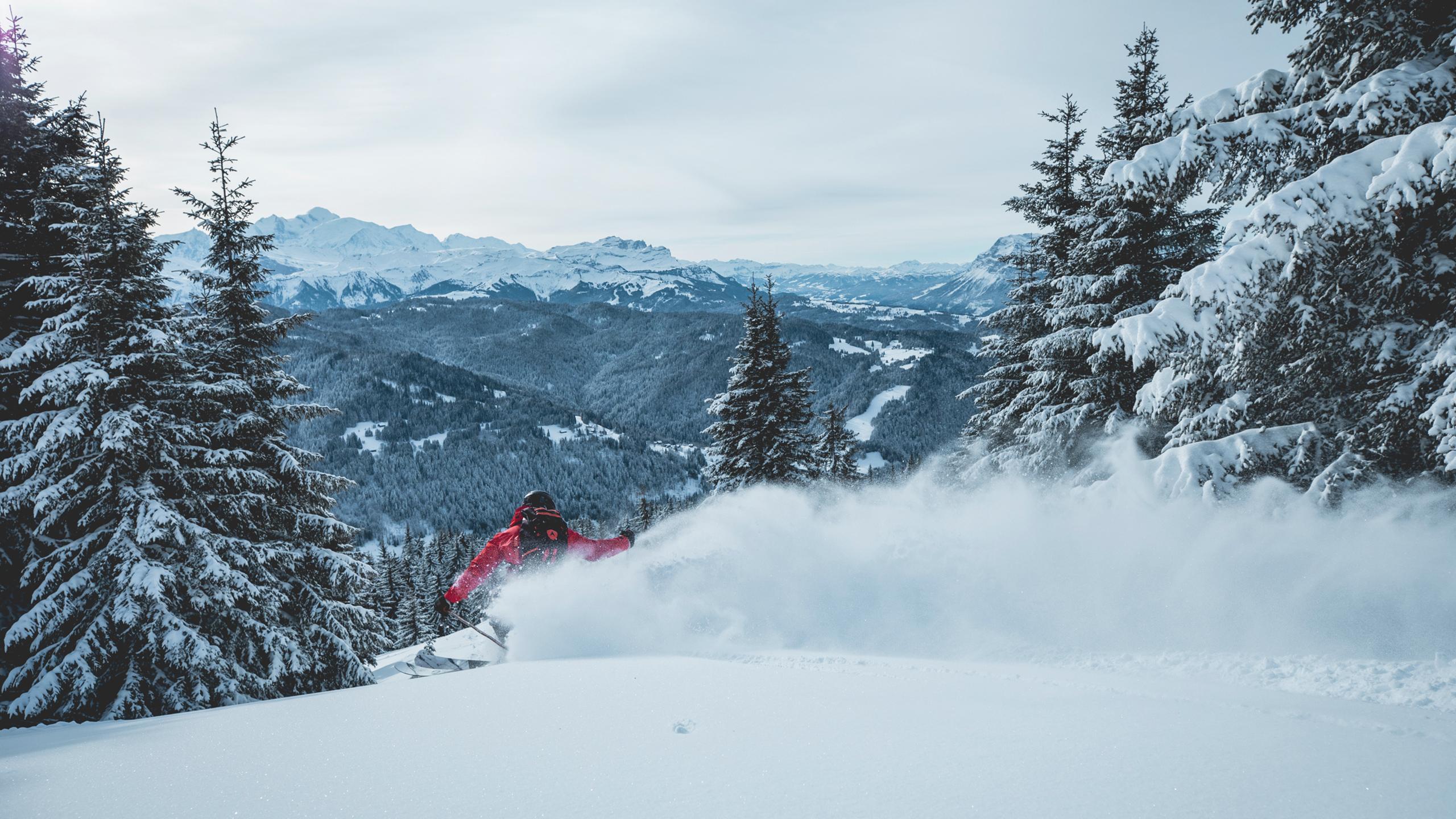 Les Gets - Hiver - Ski hors-piste