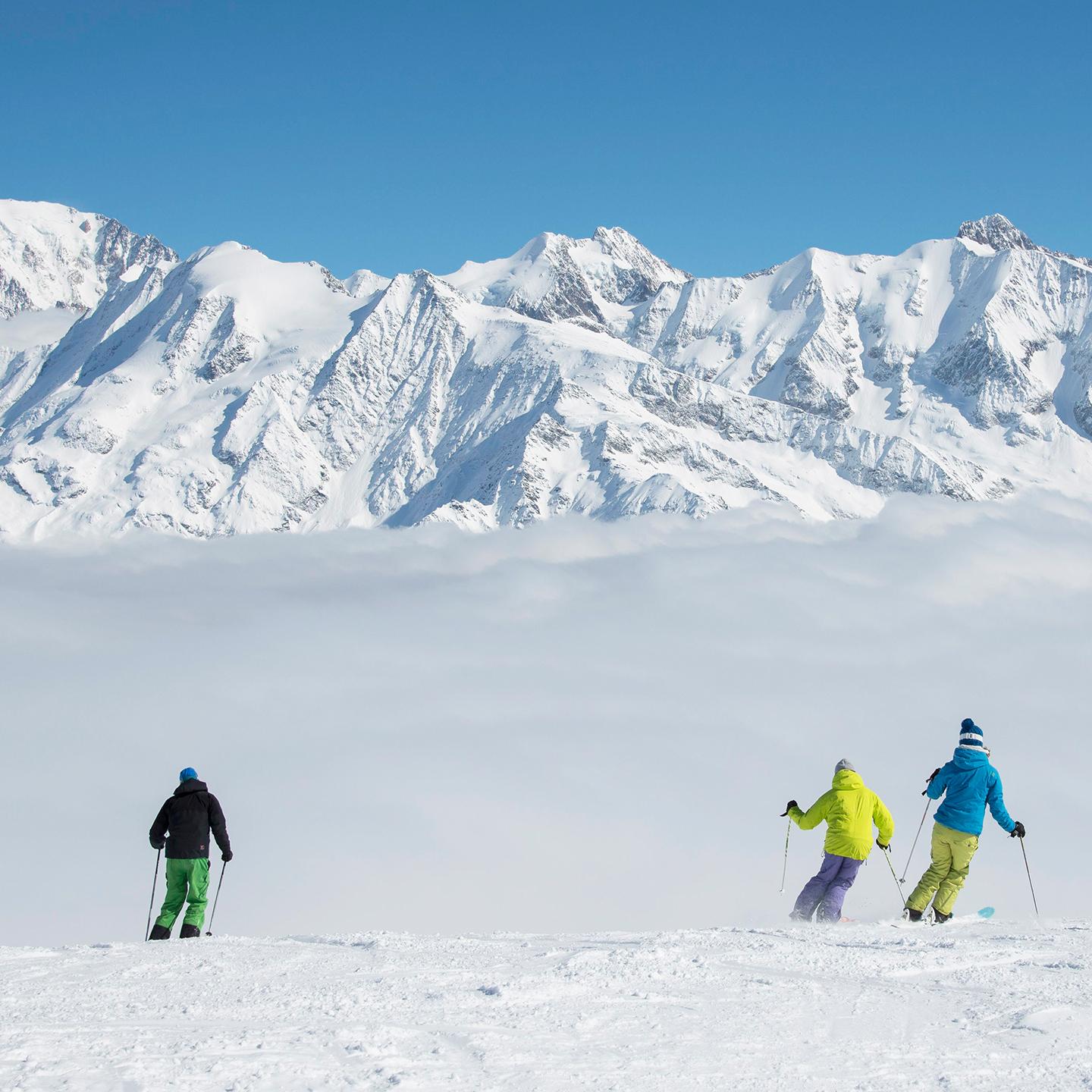 Les Contamines-Montjoie - Domaine Skiable - Skieurs