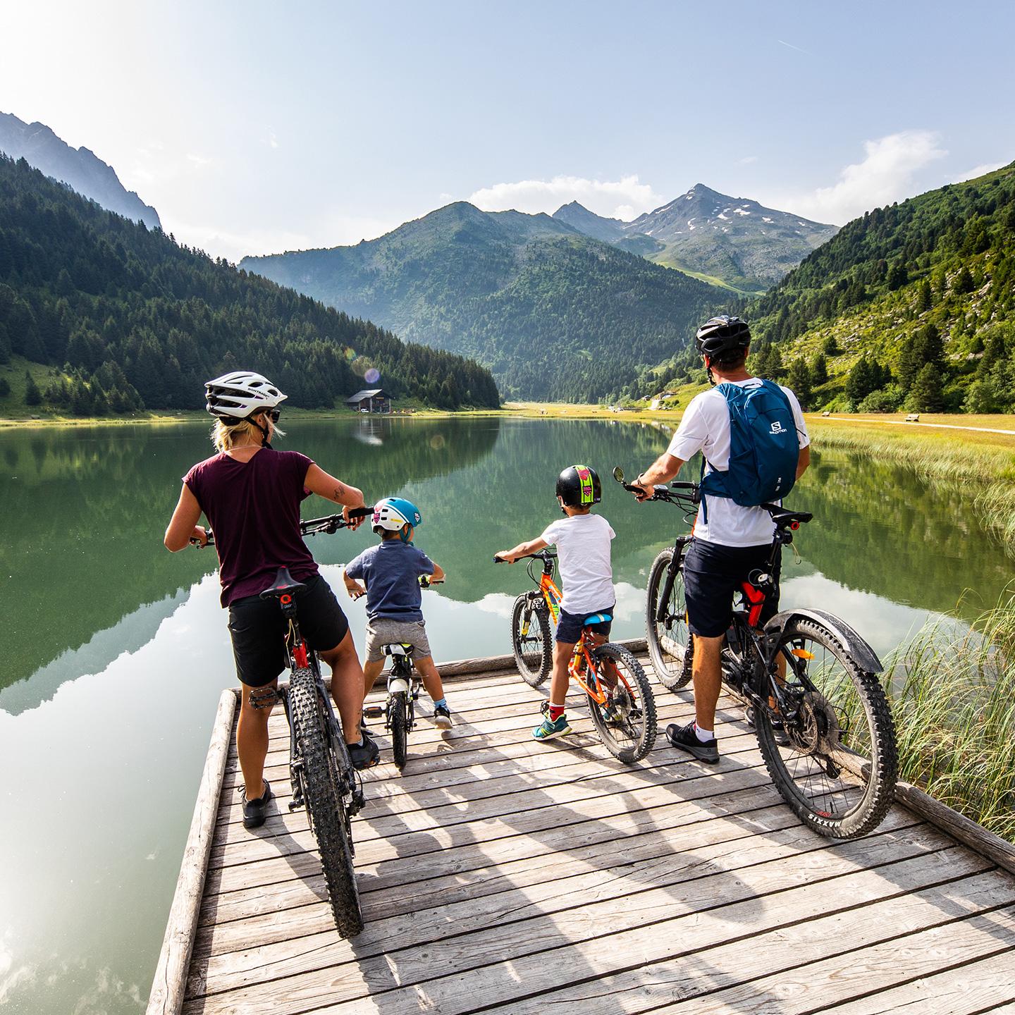 Méribel - VTT - Famille