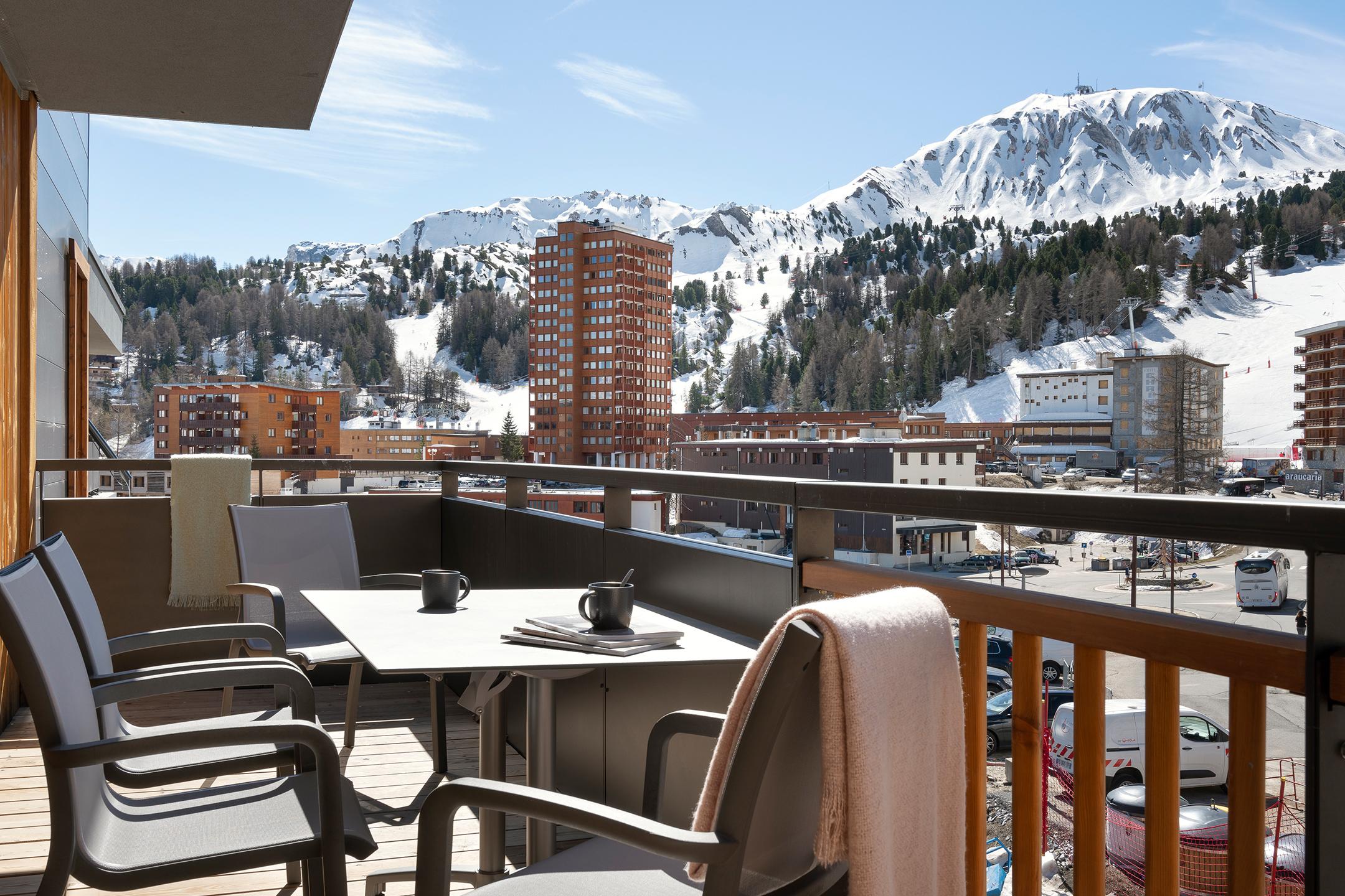 Manaka - La Plagne - Balcon avec vue