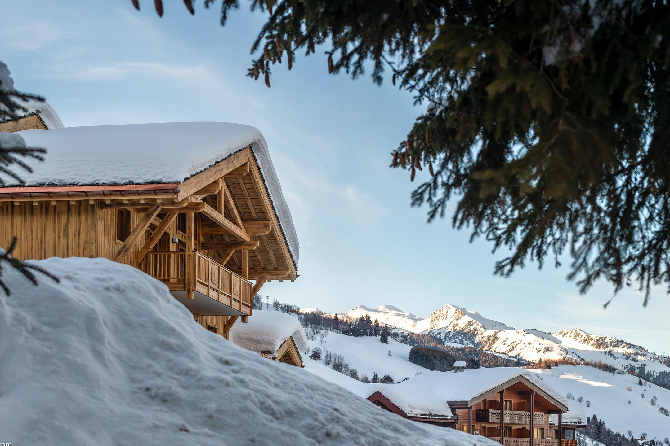 Vue extérieure d'Anitéa à Valmorel