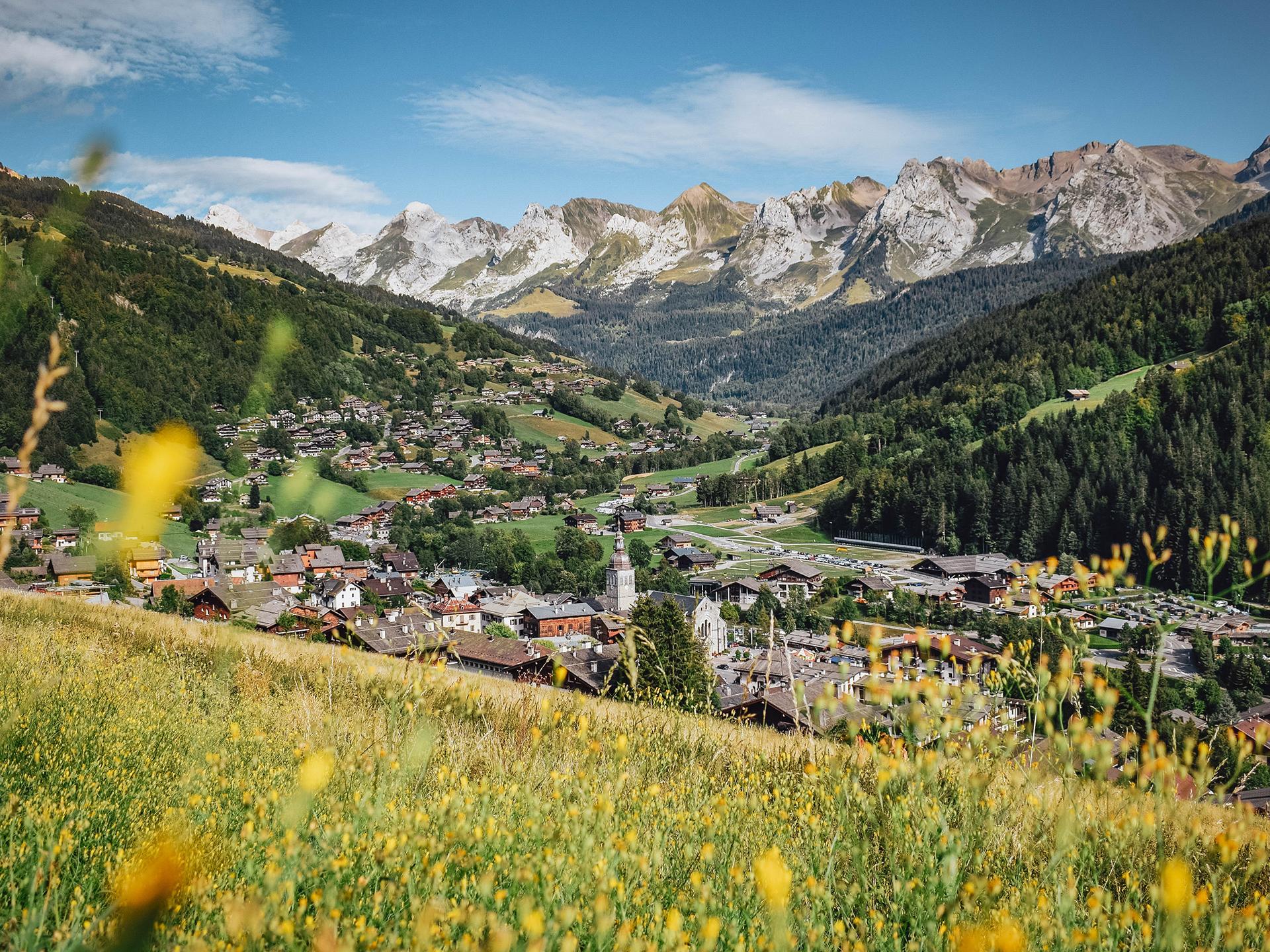 Le Grand-Bornand - Été - Village