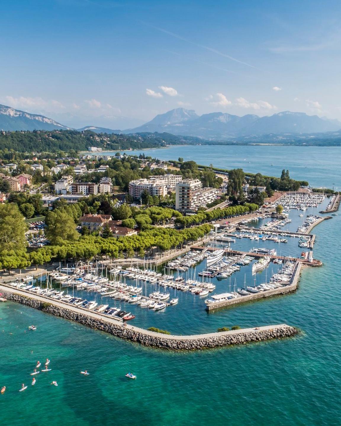 Aix-les-Bains - Été - Rives du Lac du Bourget